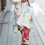 舞妓・芸奴の『お引きずり』の再製